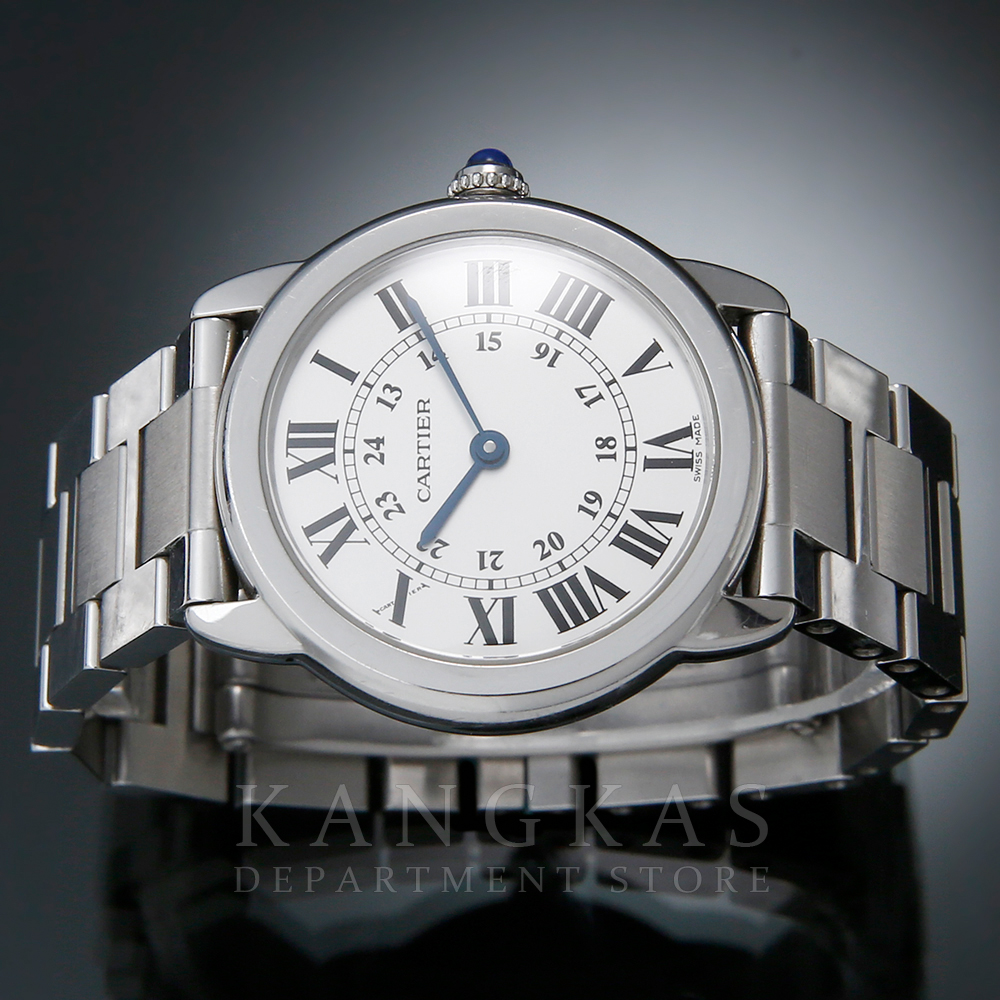 CARTIER(USED)까르띠에 롱드솔로 스틸 스몰