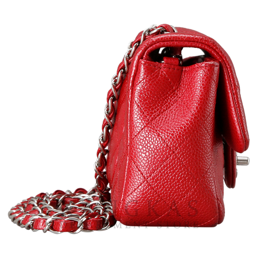 CHANEL(USED)샤넬 클래식 캐비어 뉴미니