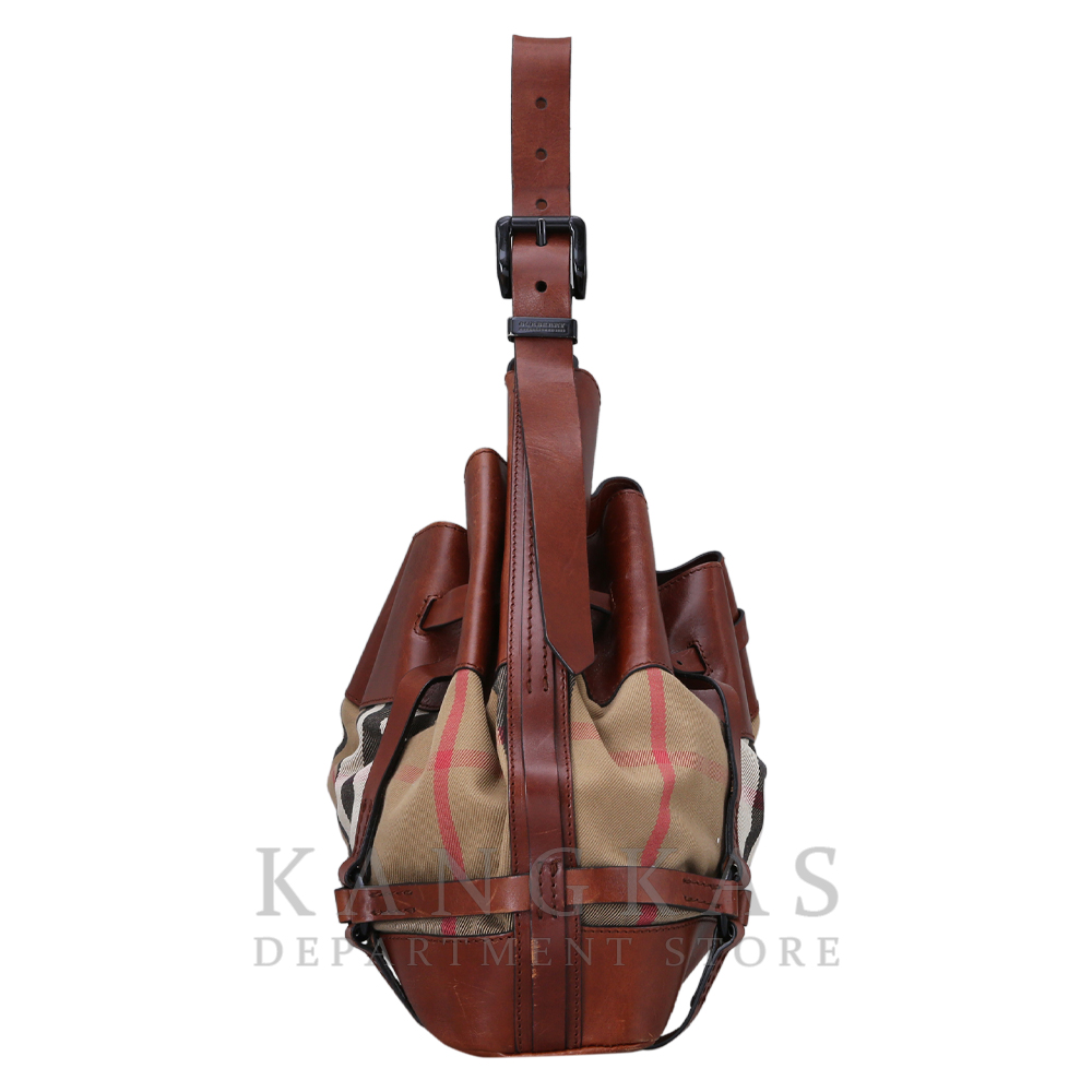 BURBERRY(USED)버버리 벨트장식 레더 토트겸 숄더백
