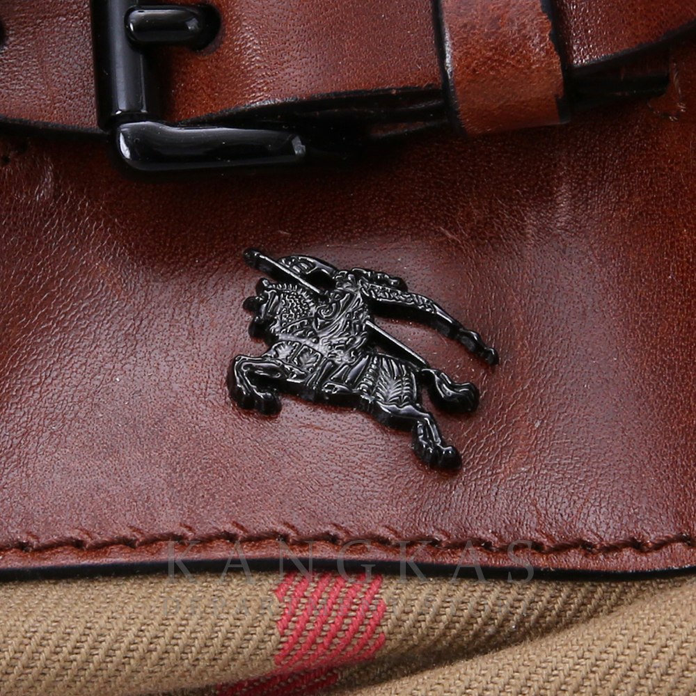 BURBERRY(USED)버버리 벨트장식 레더 토트겸 숄더백