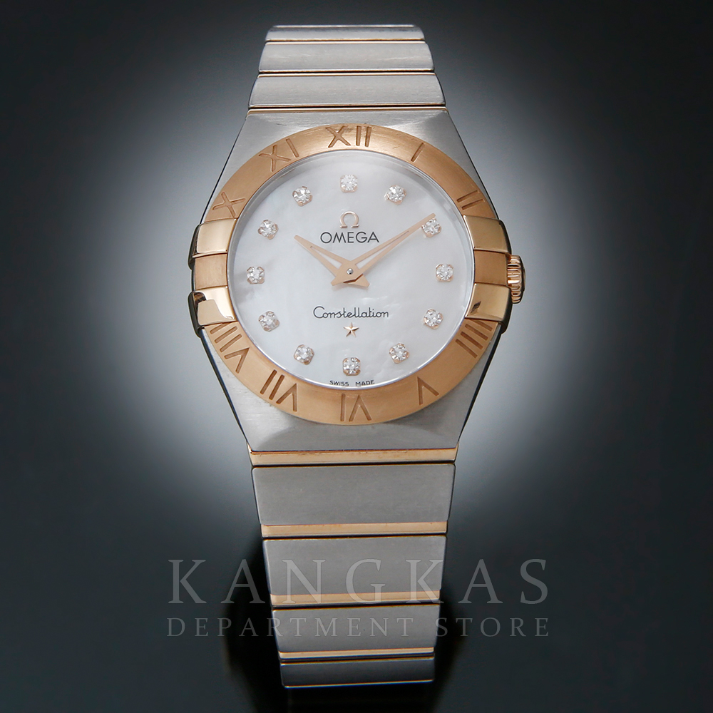 OMEGA(USED)오메가 뉴 컨스틸레이션 콤비 풀바