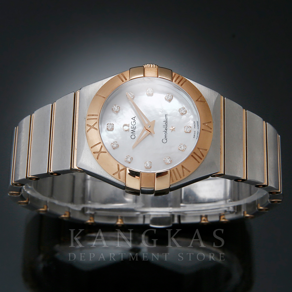 OMEGA(USED)오메가 뉴 컨스틸레이션 콤비 풀바