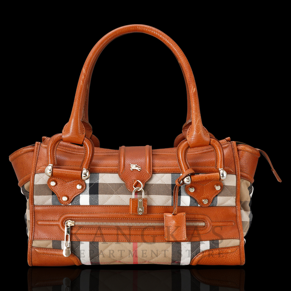 BURBERRY(USED)버버리 레더 숄더백
