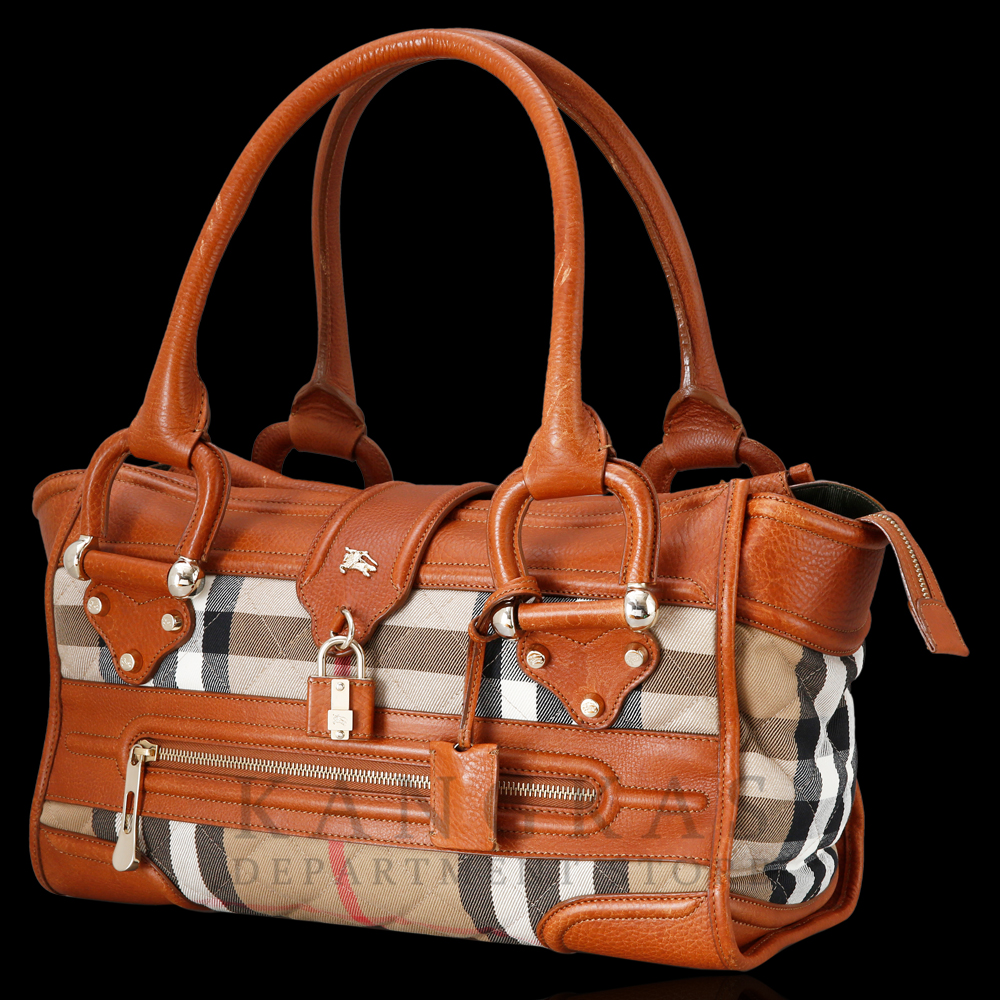 BURBERRY(USED)버버리 레더 숄더백