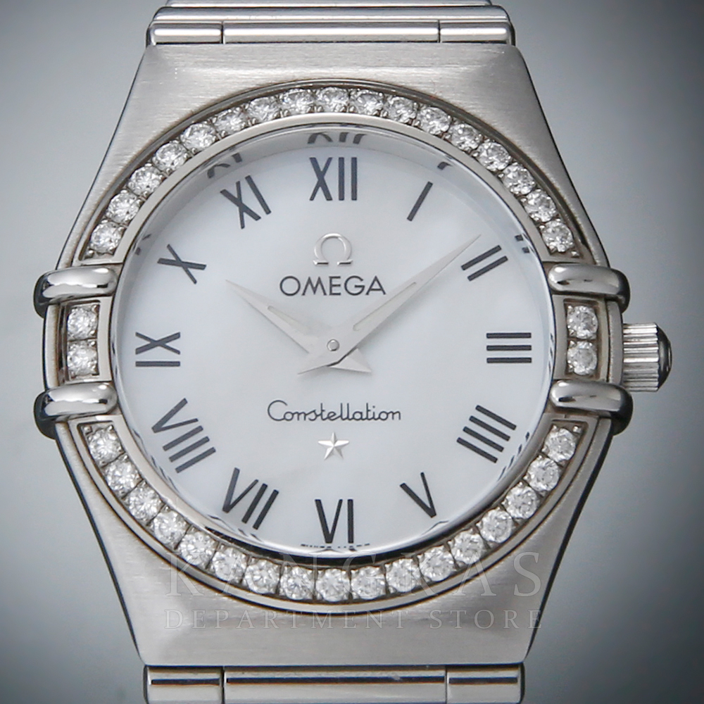 OMEGA(USED)오메가 컨스틸레이션 스틸 다이아베젤
