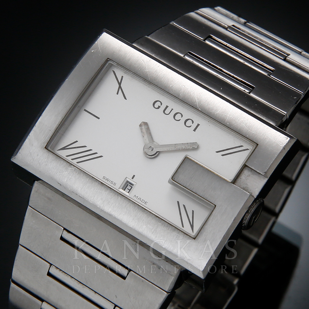 GUCCI(USED)구찌 스퀘어 스틸 시계