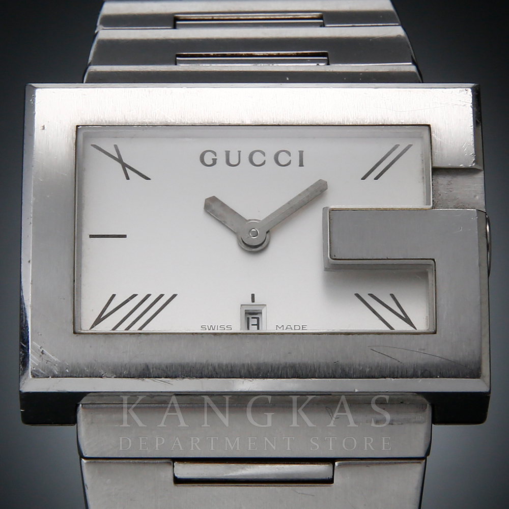 GUCCI(USED)구찌 스퀘어 스틸 시계