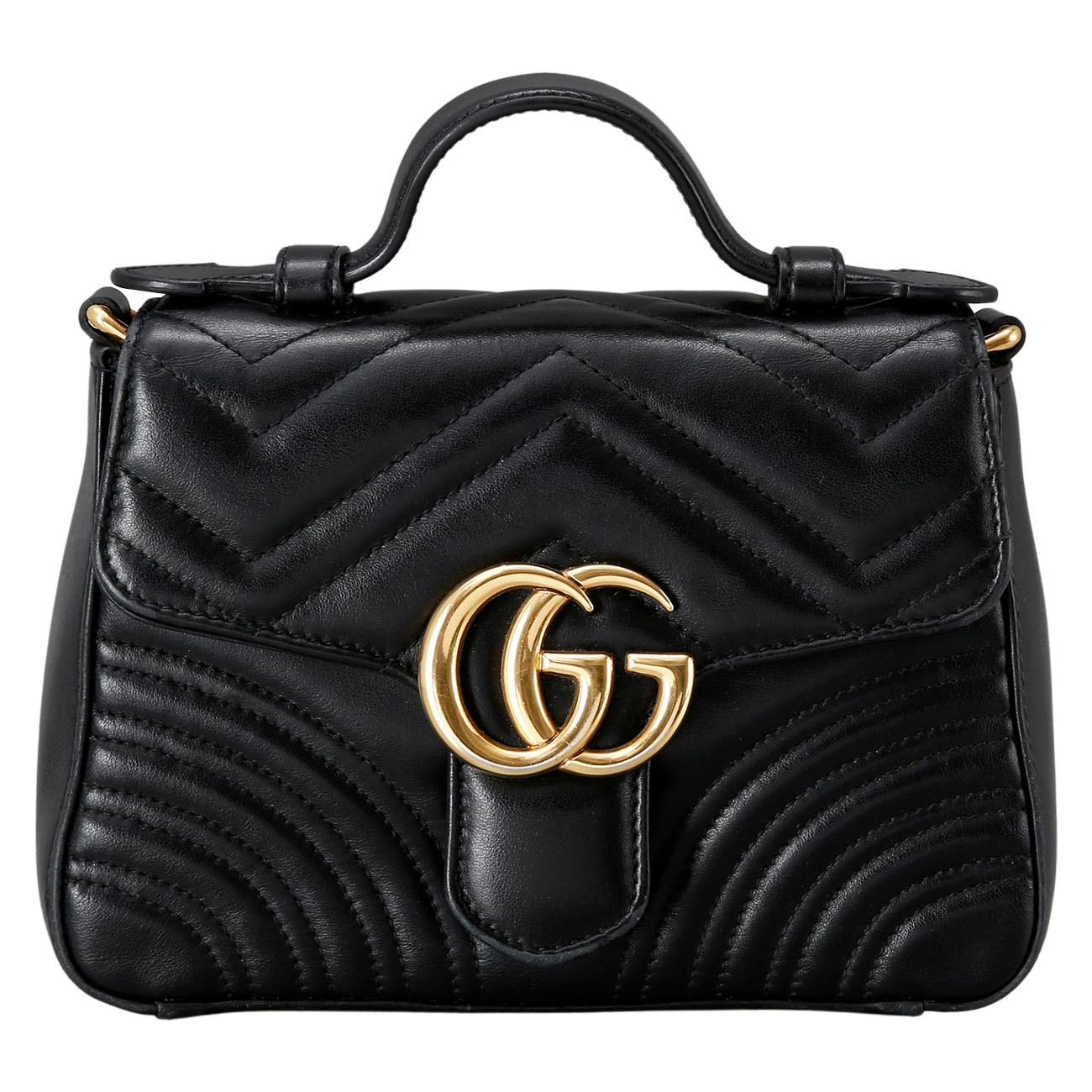 GUCCI(USED) 구찌 마몽 탑핸들 체인숄더
