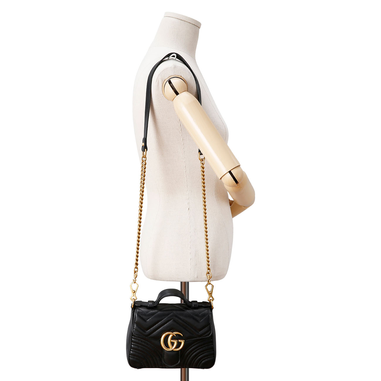 GUCCI(USED) 구찌 마몽 탑핸들 체인숄더