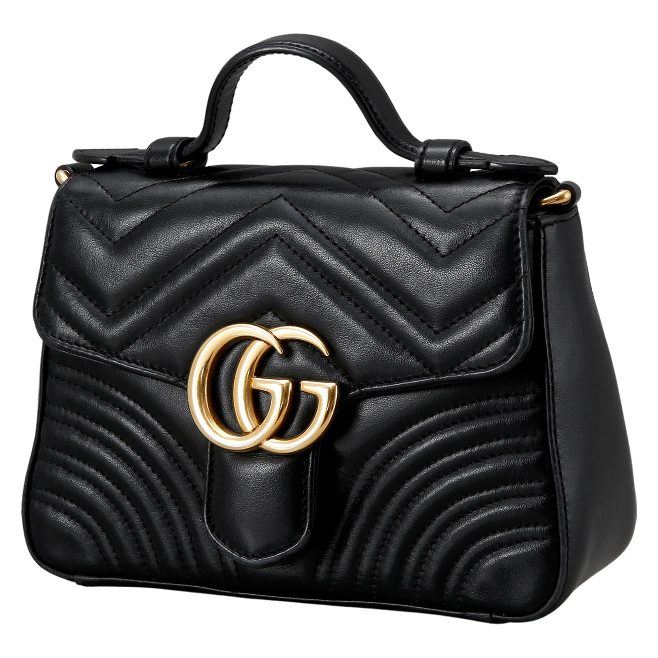 GUCCI(USED) 구찌 마몽 탑핸들 체인숄더