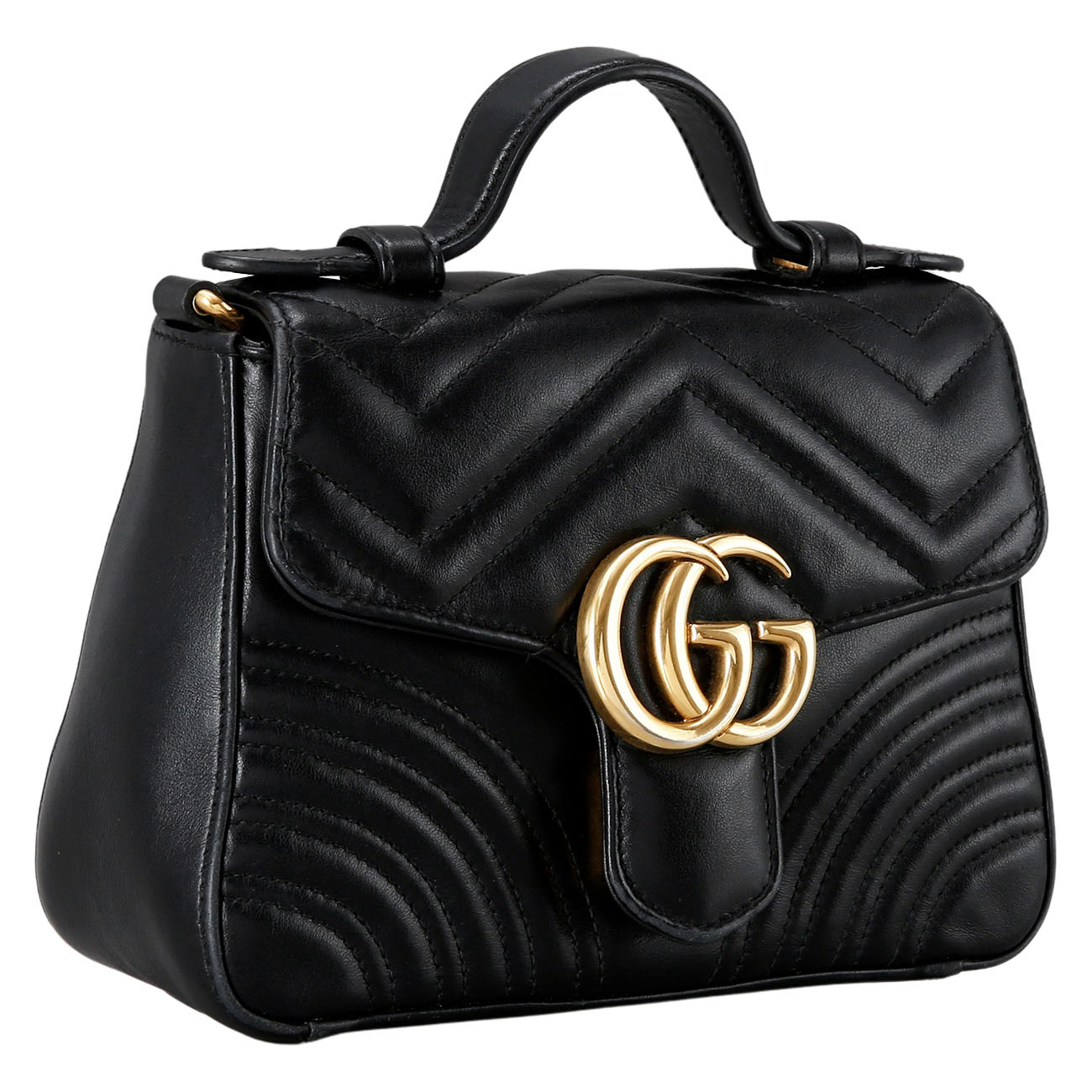 GUCCI(USED) 구찌 마몽 탑핸들 체인숄더