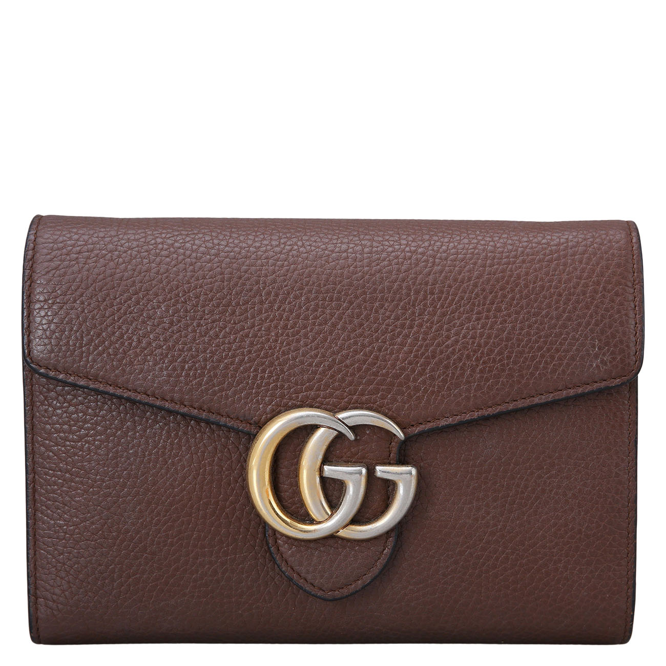 GUCCI(USED)구찌 마몽트 레더 WOC