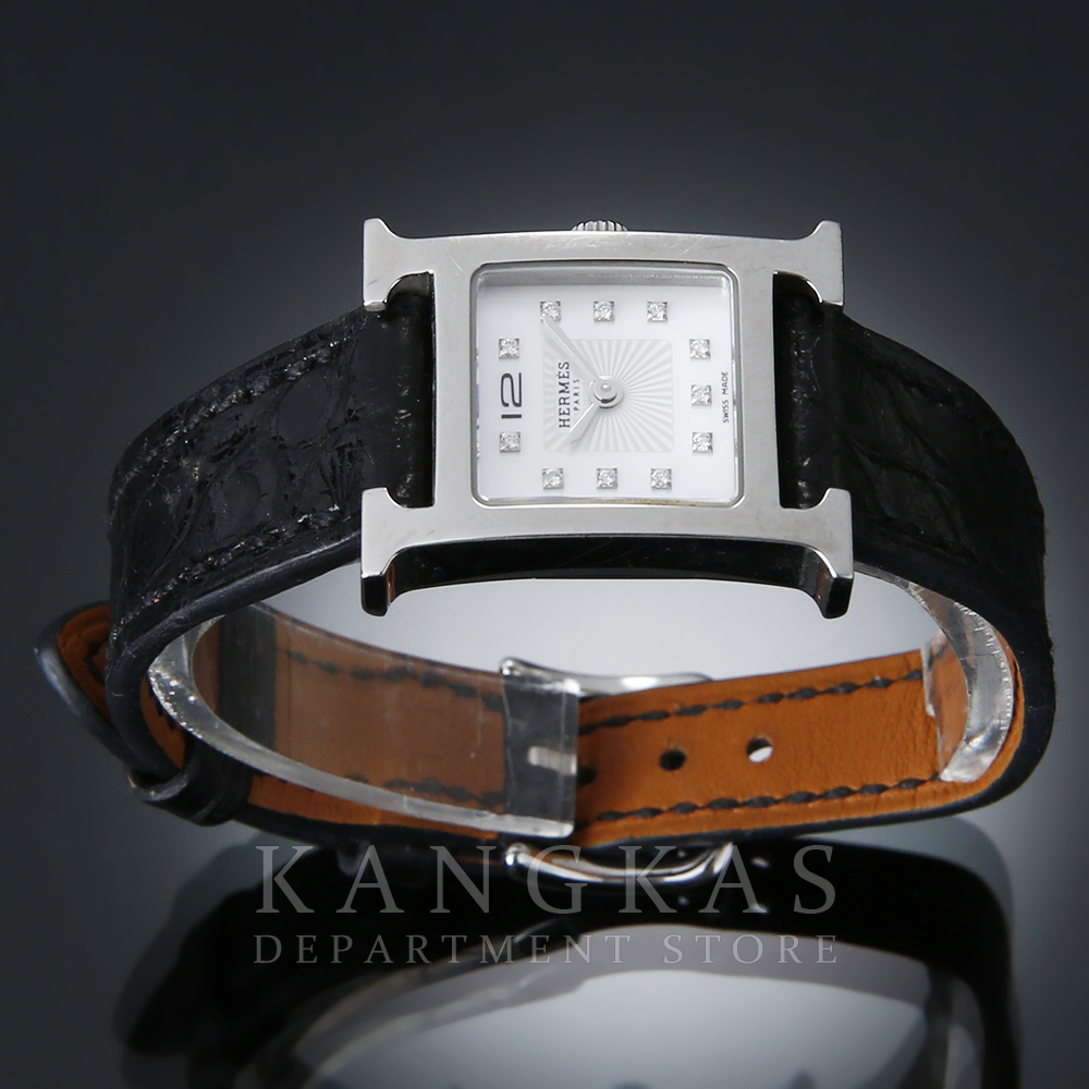 HERMES(USED)에르메스 H아워 은장 HH1.110