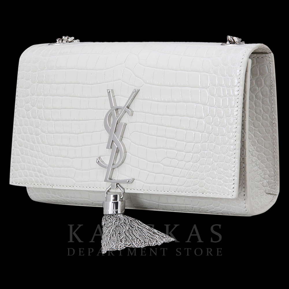 Yves Saint Laurent(USED)생로랑 케이트 테슬 체인 숄더백 화이트