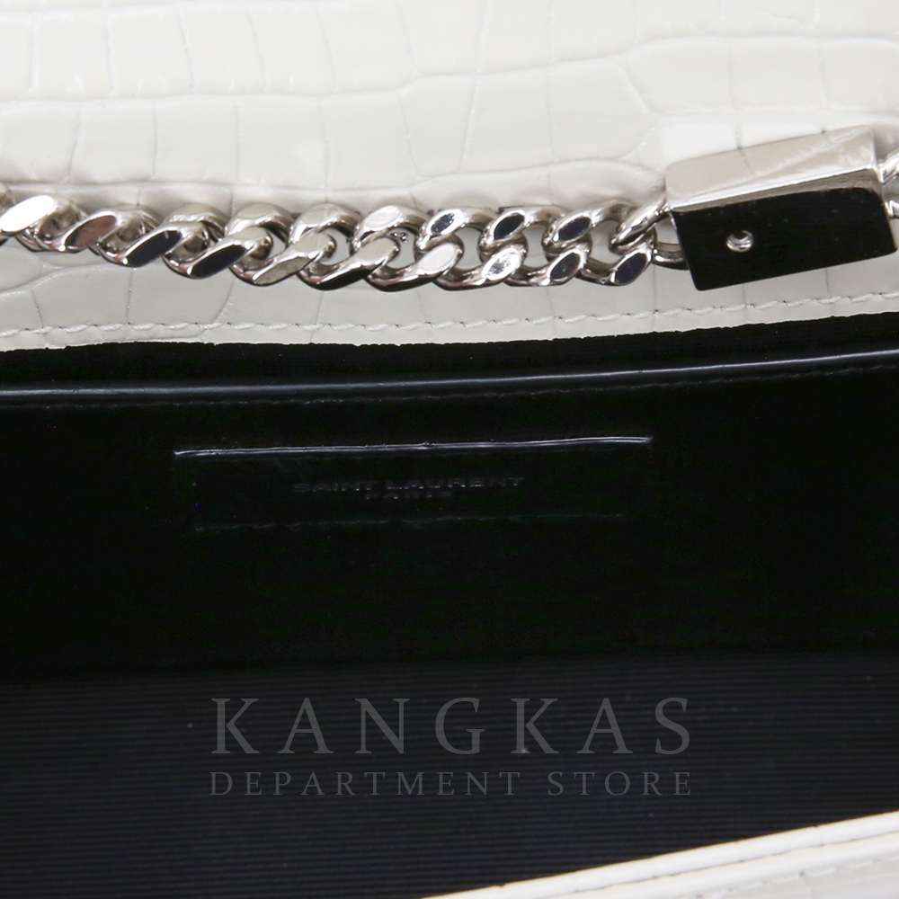 Yves Saint Laurent(USED)생로랑 케이트 테슬 체인 숄더백 화이트