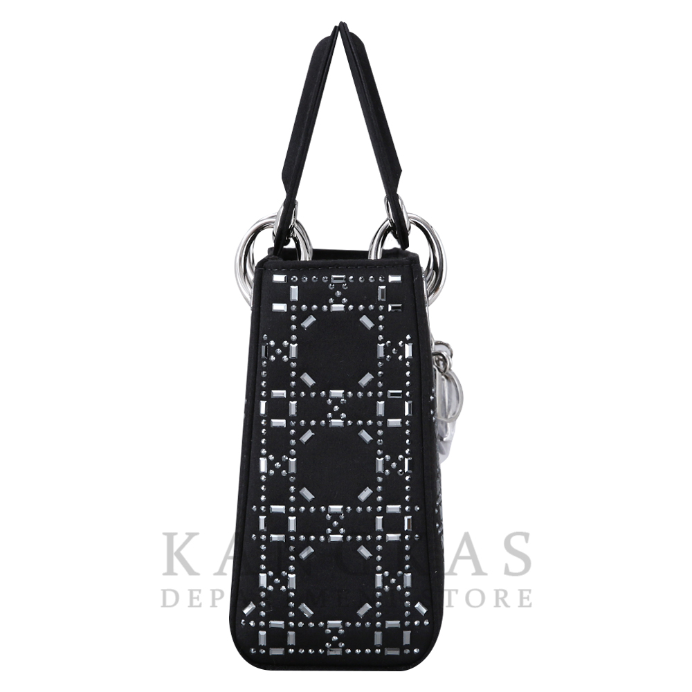 CHRISTIAN DIOR(USED)크리스찬디올 레이디디올 미니 블랙 라인 스톤