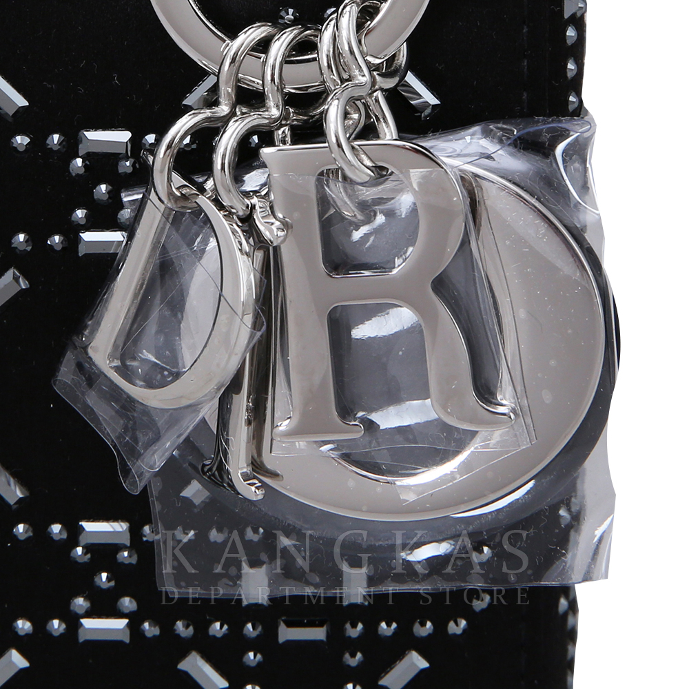 CHRISTIAN DIOR(USED)크리스찬디올 레이디디올 미니 블랙 라인 스톤