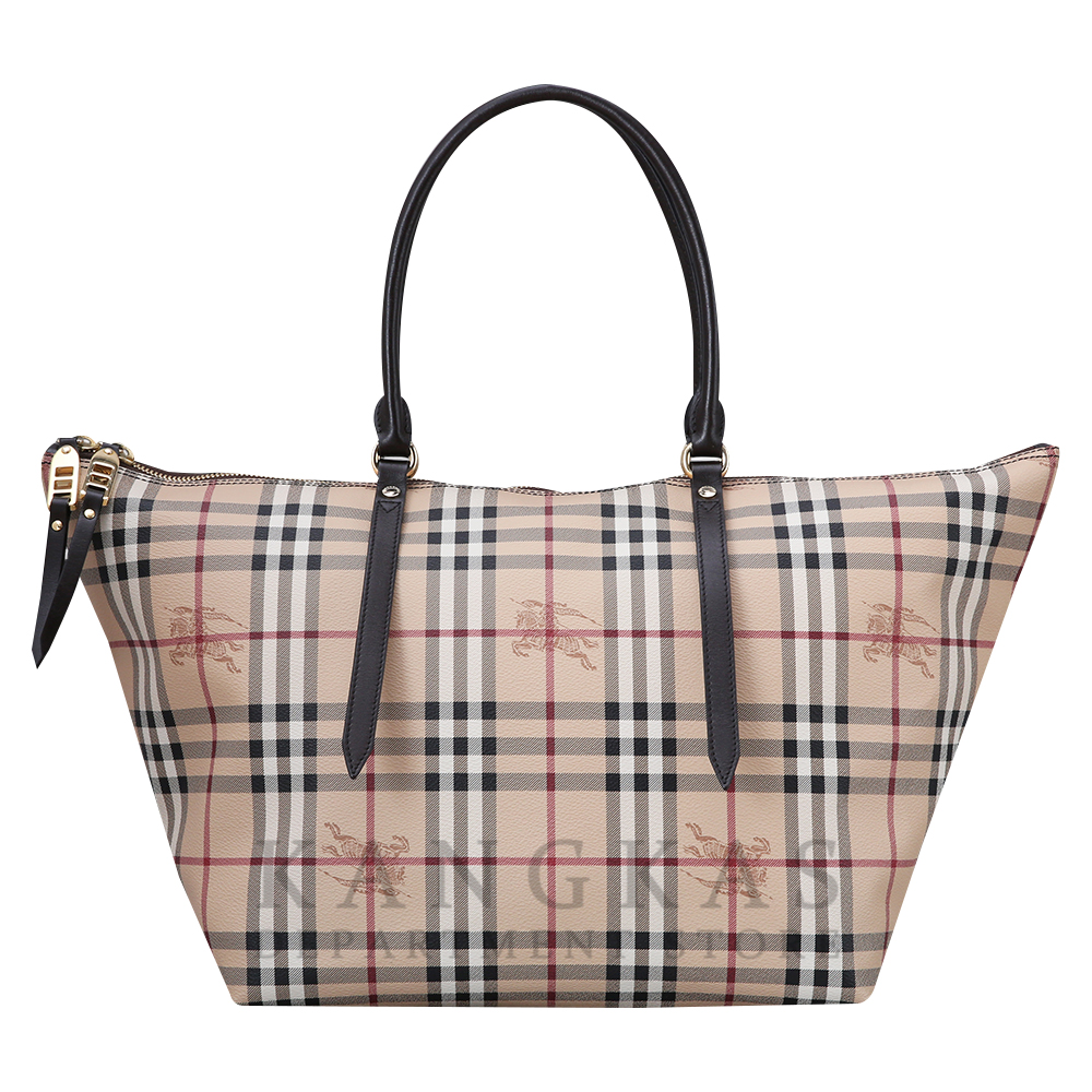 BURBERRY(USED)버버리 PVC 체크 토트