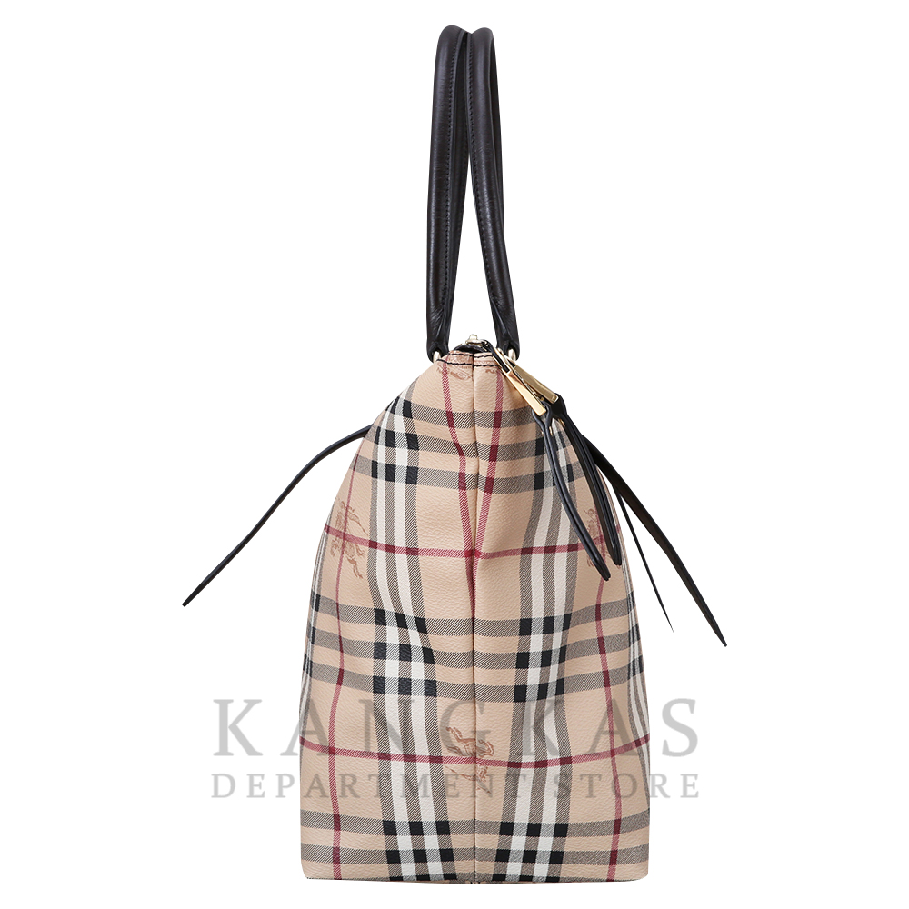 BURBERRY(USED)버버리 PVC 체크 토트