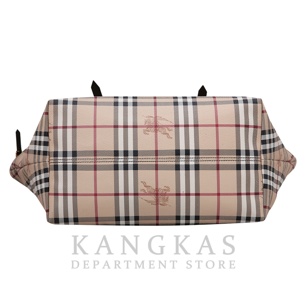 BURBERRY(USED)버버리 PVC 체크 토트