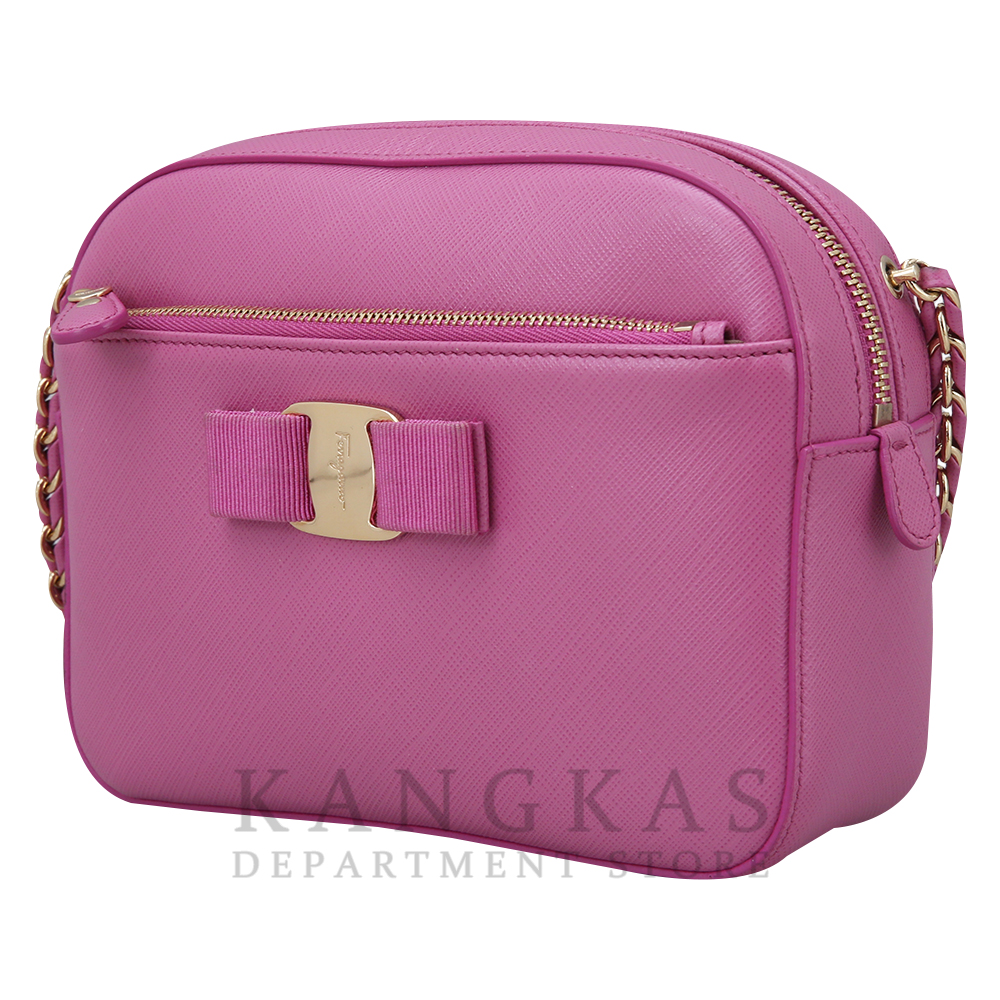 FERRAGAMO(USED)페레가모 바라리본 체인숄더백