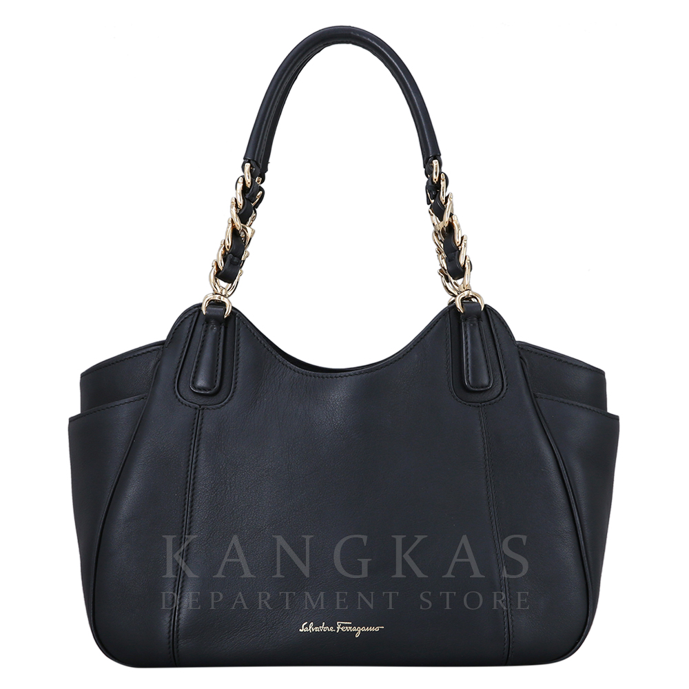 FERRAGAMO(USED)페레가모 레더 토트겸 숄더