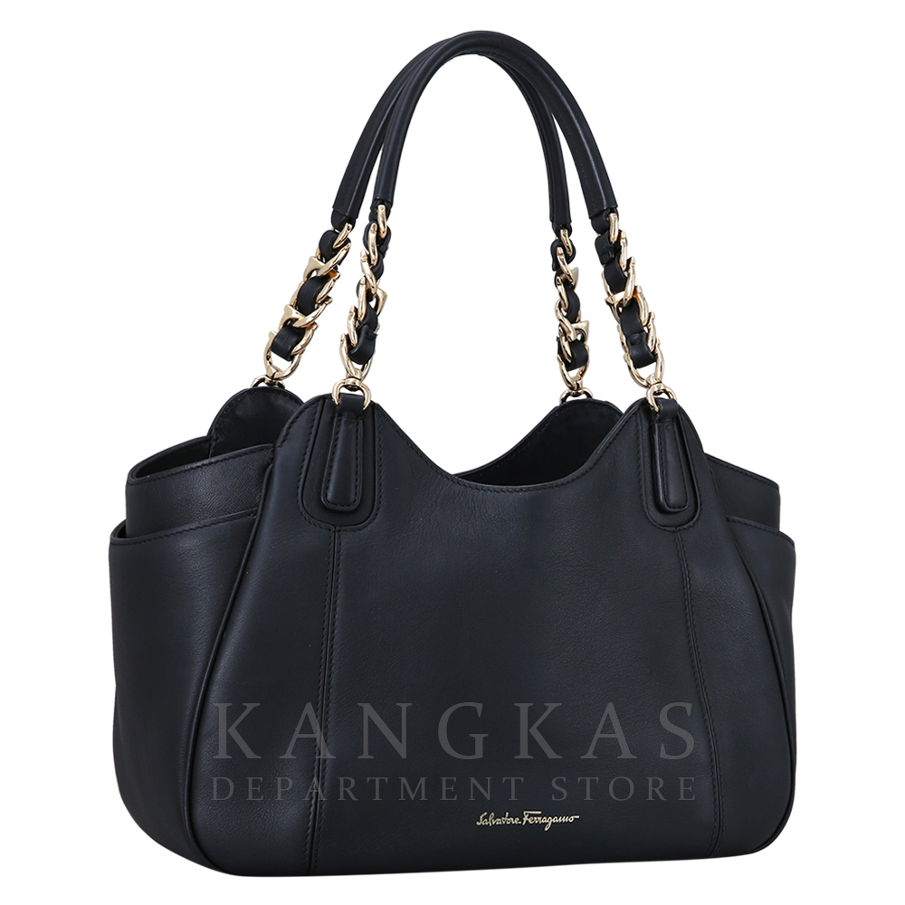 FERRAGAMO(USED)페레가모 레더 토트겸 숄더