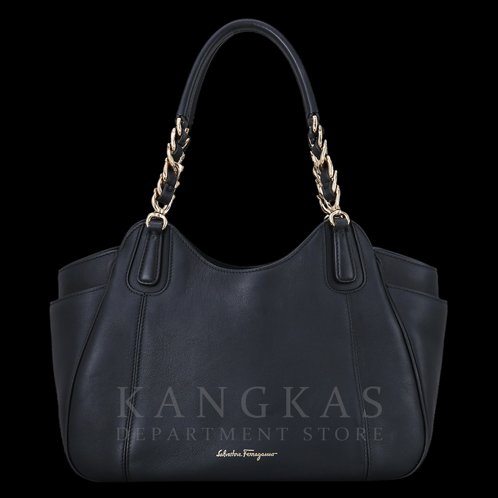 FERRAGAMO(USED)페레가모 레더 토트겸 숄더