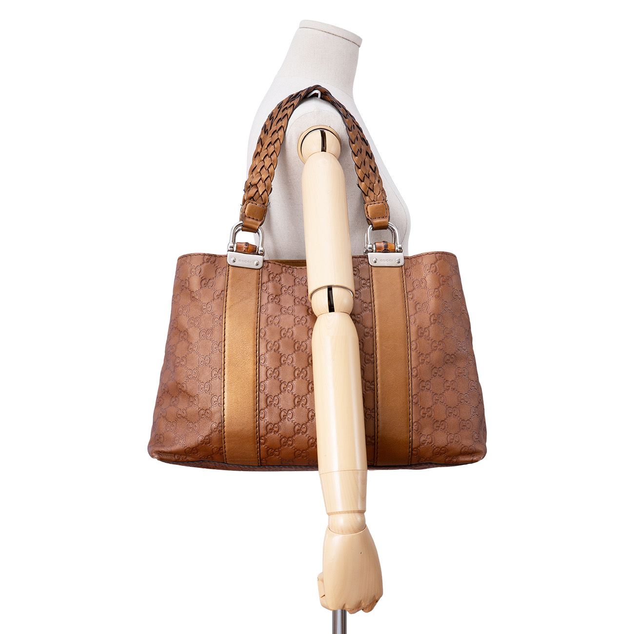 GUCCI(USED)구찌 뱀부 토트백