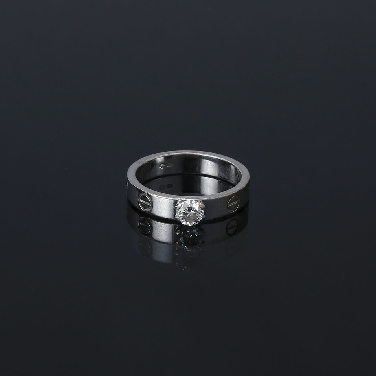 CARTIER(USED)까르띠에 웨딩 러브링 1p #51