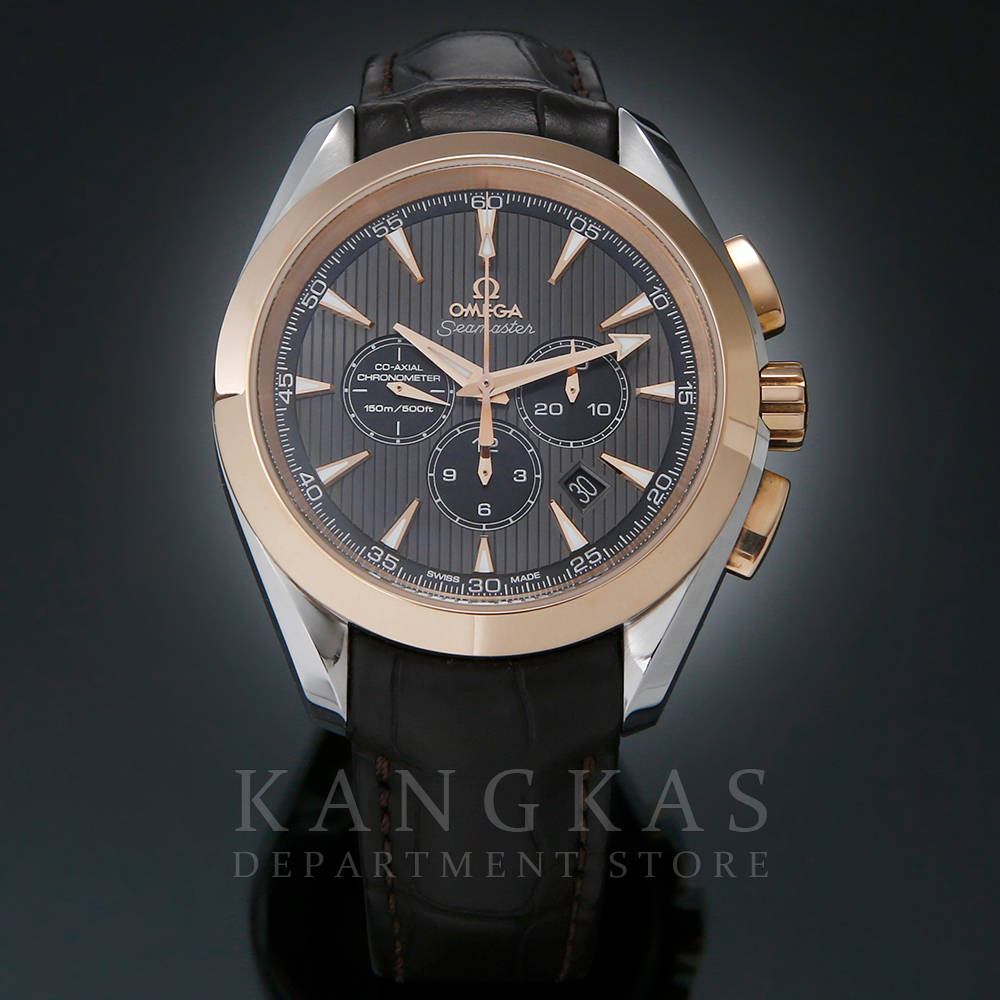 OMEGA(USED)오메가 씨마스터 아쿠아테라 콤비 크로노