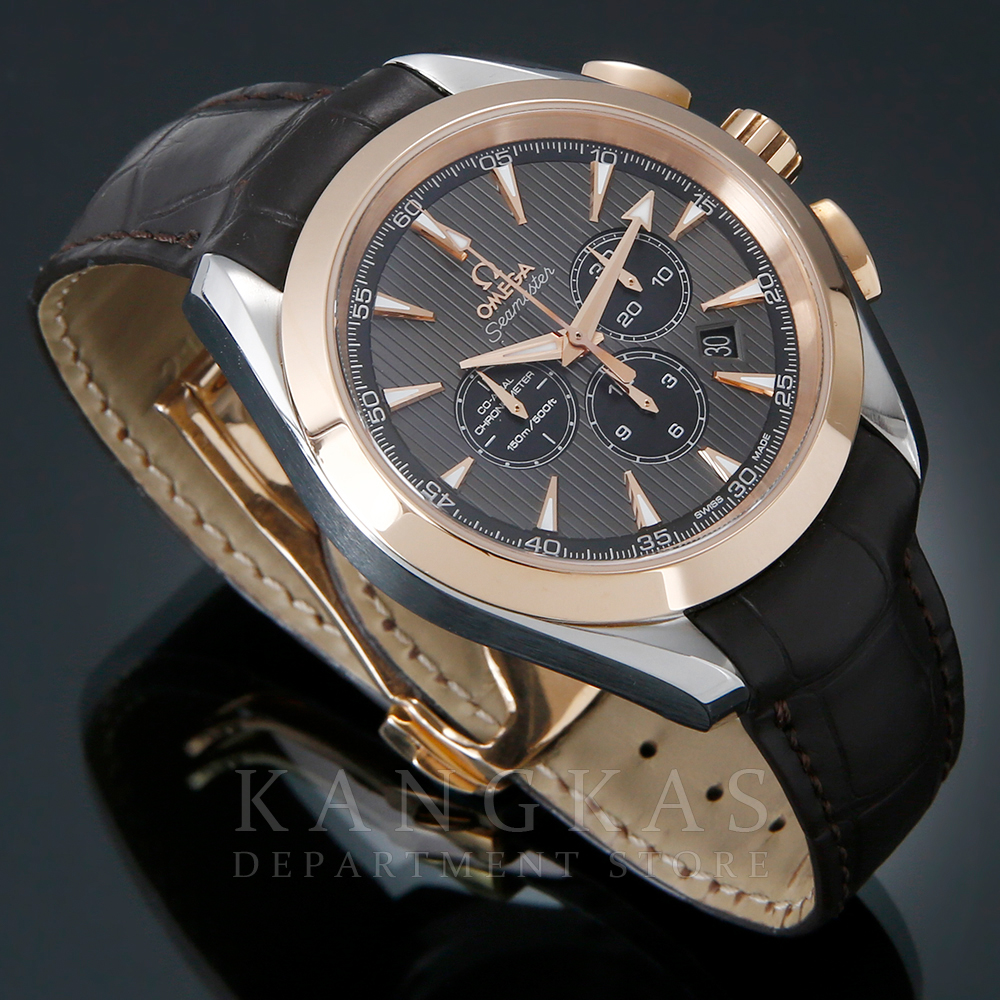 OMEGA(USED)오메가 씨마스터 아쿠아테라 콤비 크로노