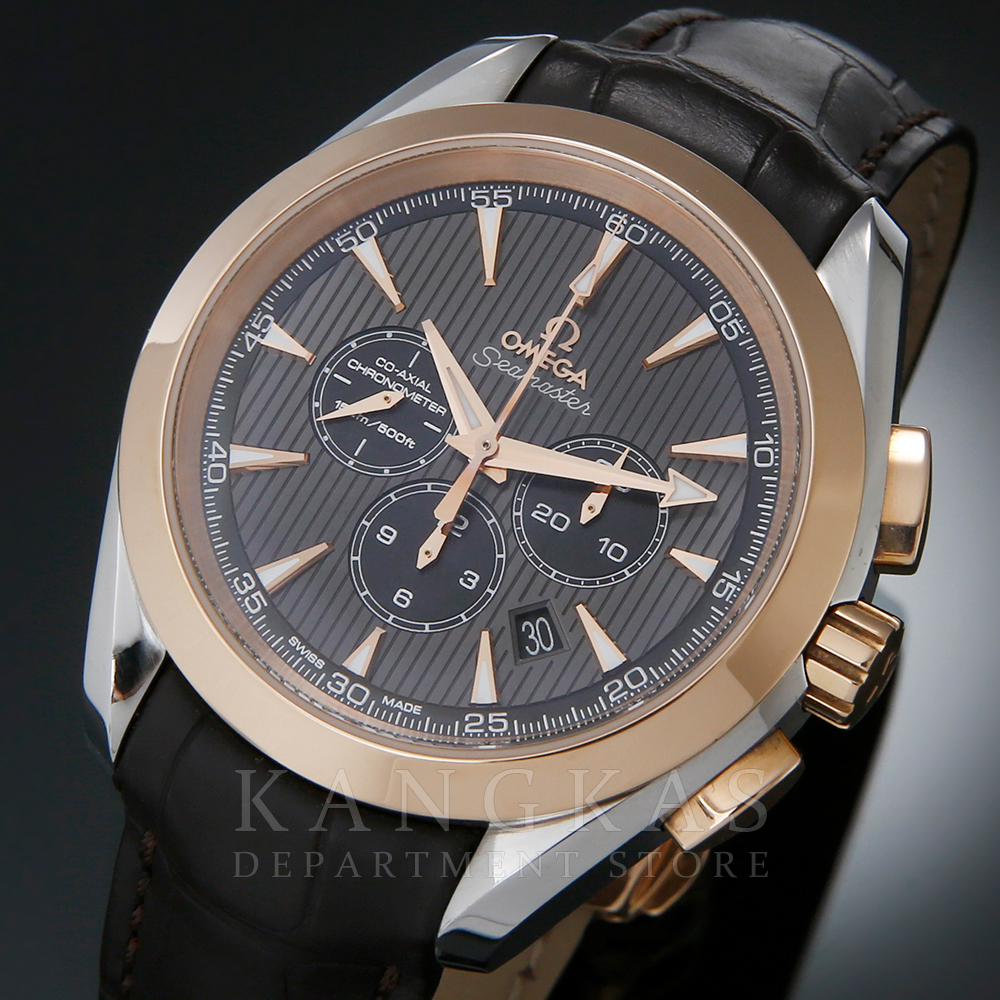 OMEGA(USED)오메가 씨마스터 아쿠아테라 콤비 크로노