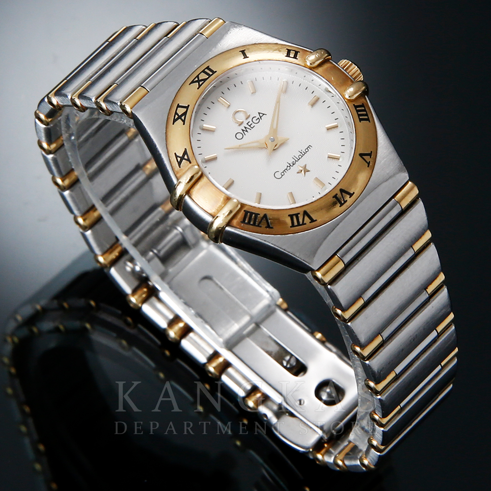 OMEGA(USED)오메가 컨스틸레이션 콤비 하프바