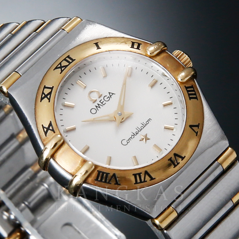 OMEGA(USED)오메가 컨스틸레이션 콤비 하프바