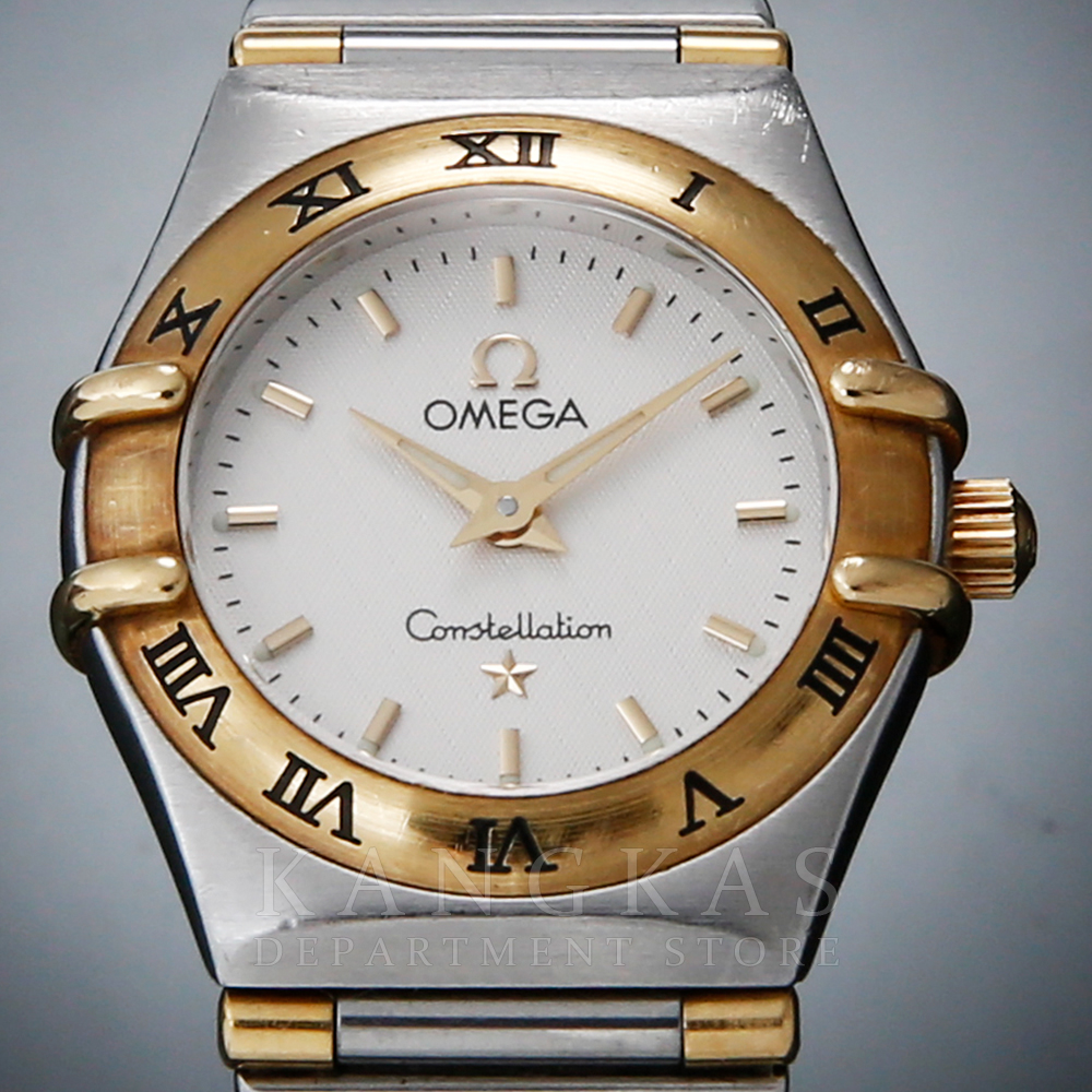 OMEGA(USED)오메가 컨스틸레이션 콤비 하프바