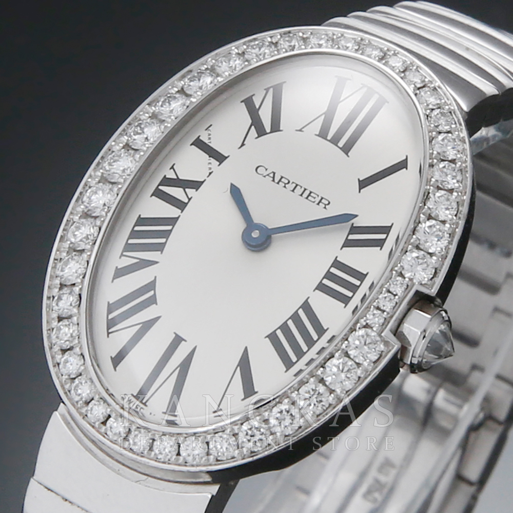 CARTIER(USED)까르띠에 베누아 스몰 화이트골드 다이아몬드베젤