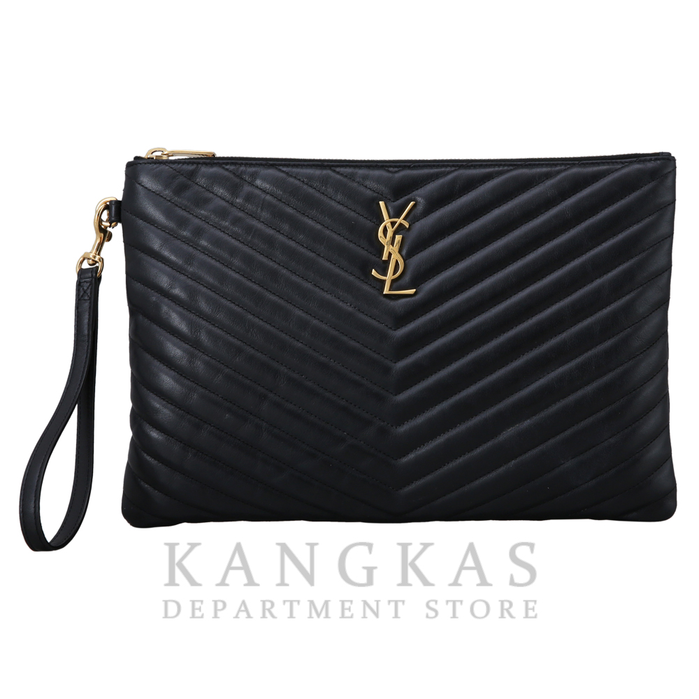 Yves Saint Laurent(USED)생로랑 모노그램 쉐브론 클러치