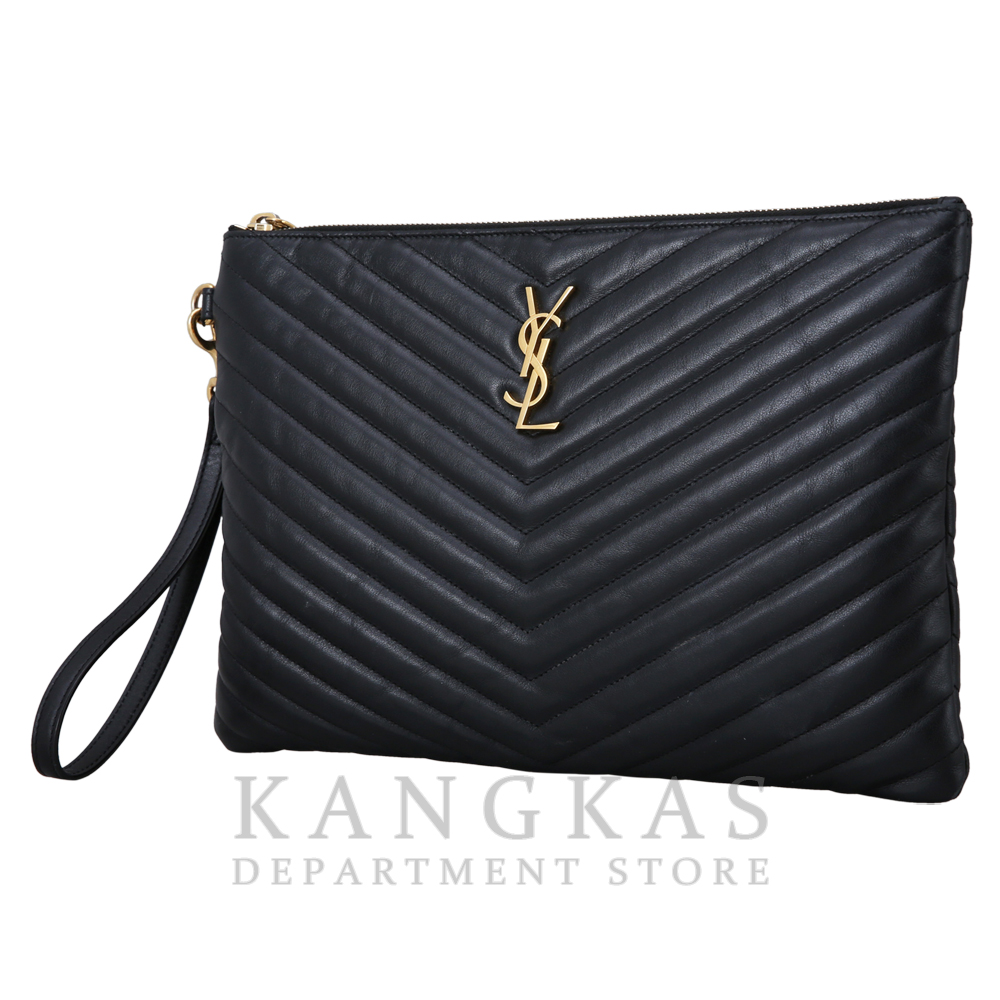 Yves Saint Laurent(USED)생로랑 모노그램 쉐브론 클러치