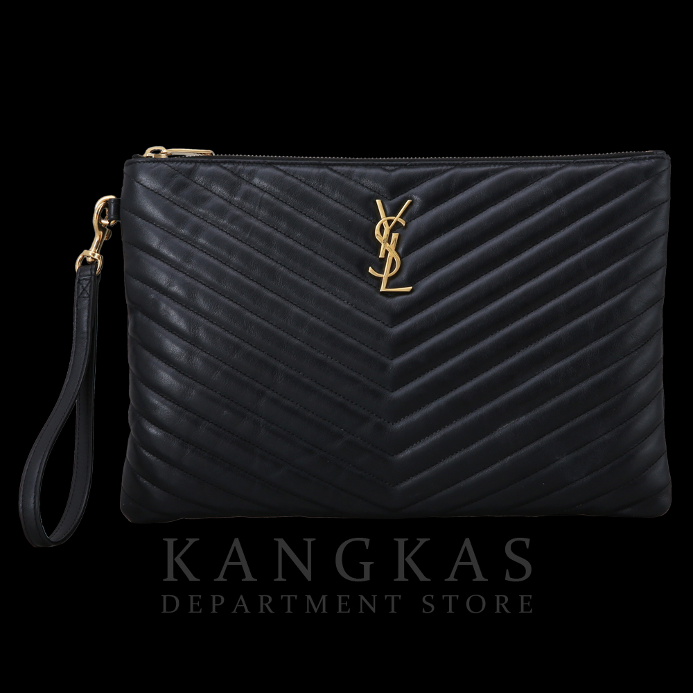 Yves Saint Laurent(USED)생로랑 모노그램 쉐브론 클러치