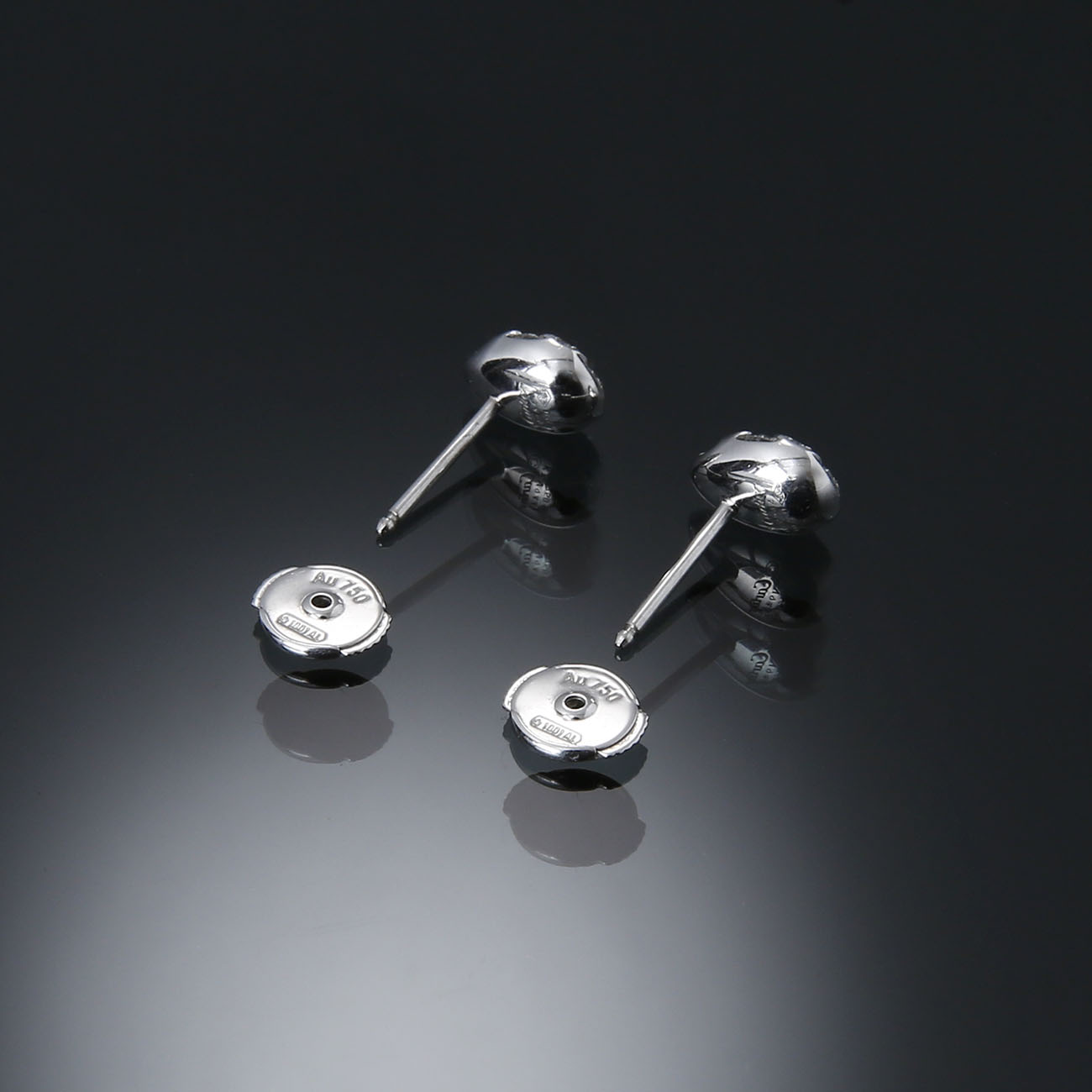 CARTIER(USED)까르띠에 물방울 이어링 다이아몬드 파베