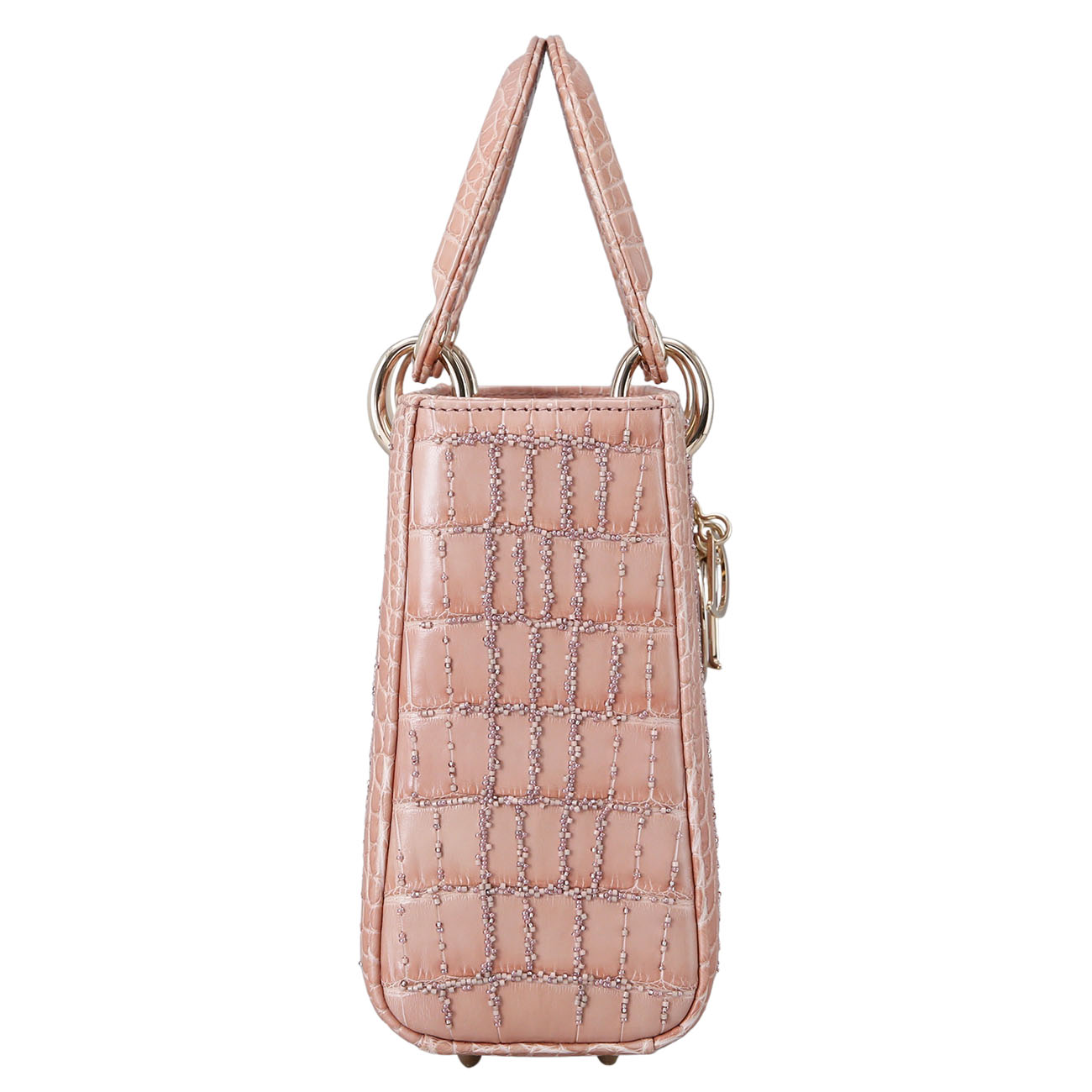CHRISTIAN DIOR(USED)크리스찬디올 레이디디올 엘리게이터 스몰