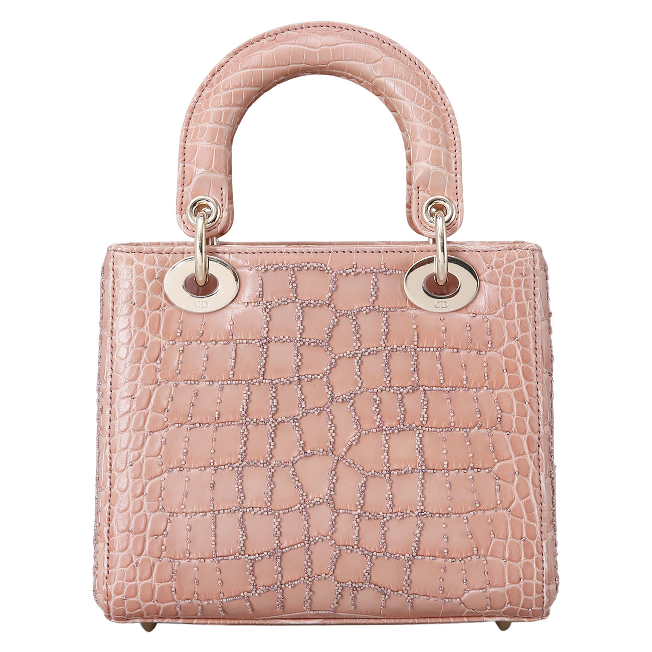 CHRISTIAN DIOR(USED)크리스찬디올 레이디디올 엘리게이터 스몰