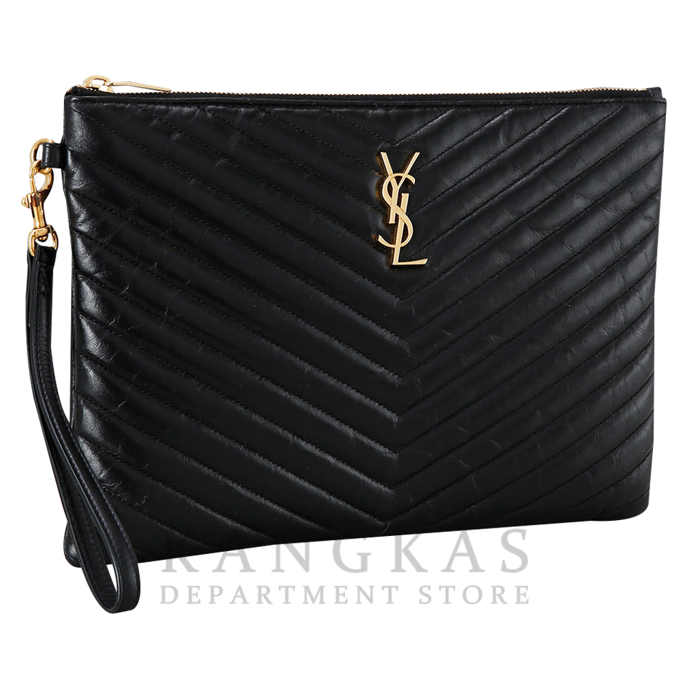 Yves Saint Laurent(USED)생로랑 모노그램 쉐브론 클러치
