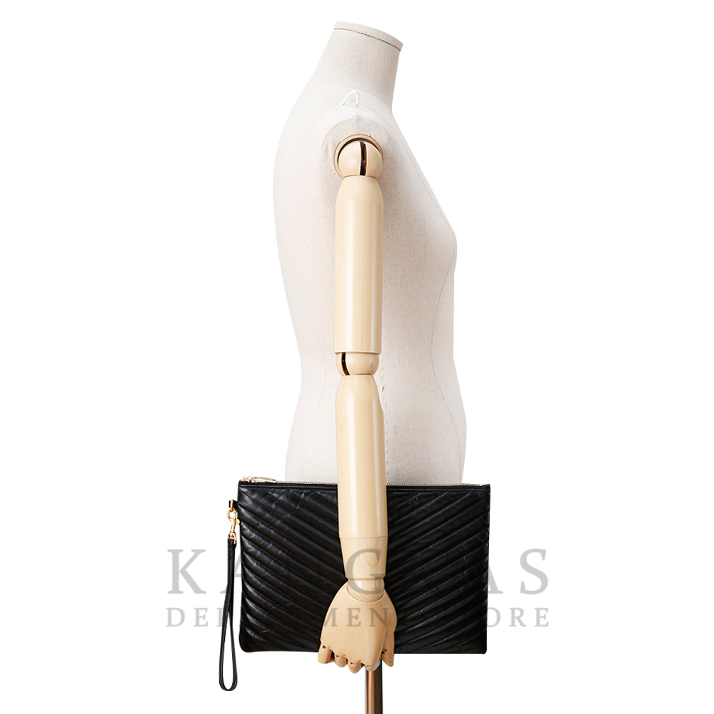 Yves Saint Laurent(USED)생로랑 모노그램 쉐브론 클러치