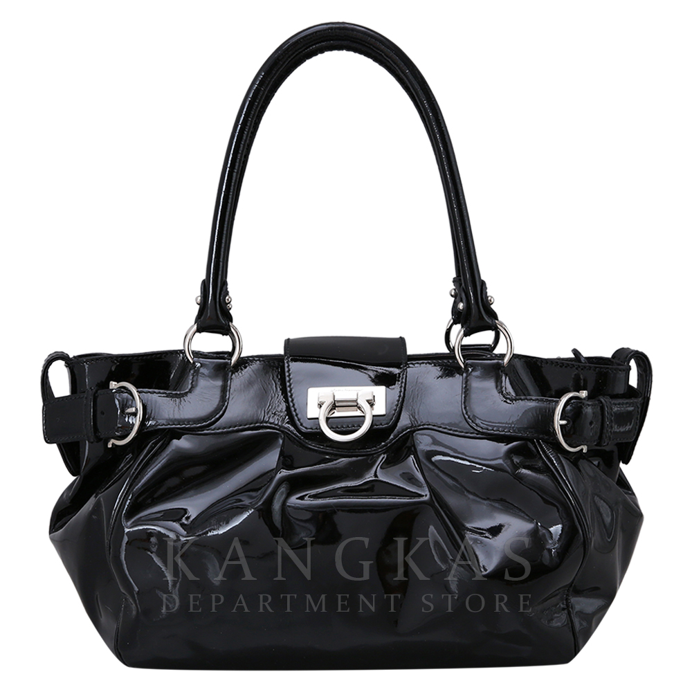 FERRAGAMO(USED)페레가모 간치니 페이던트 토트