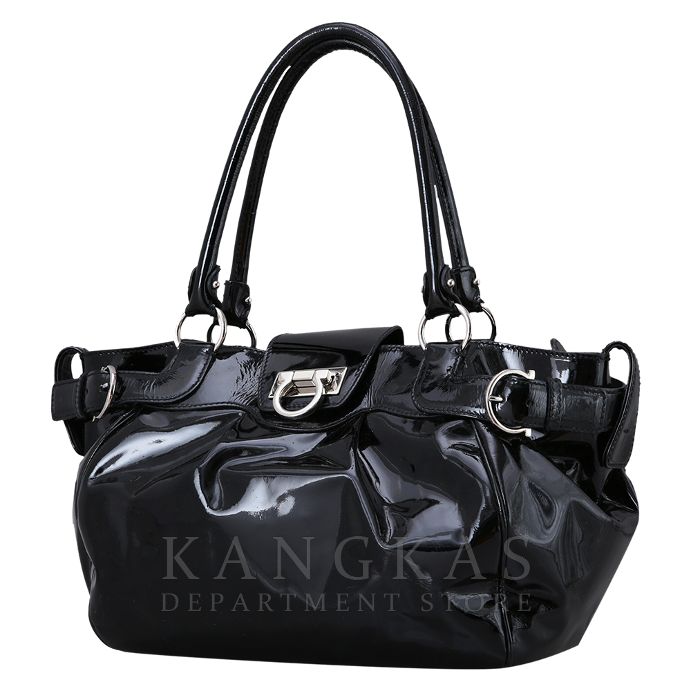 FERRAGAMO(USED)페레가모 간치니 페이던트 토트