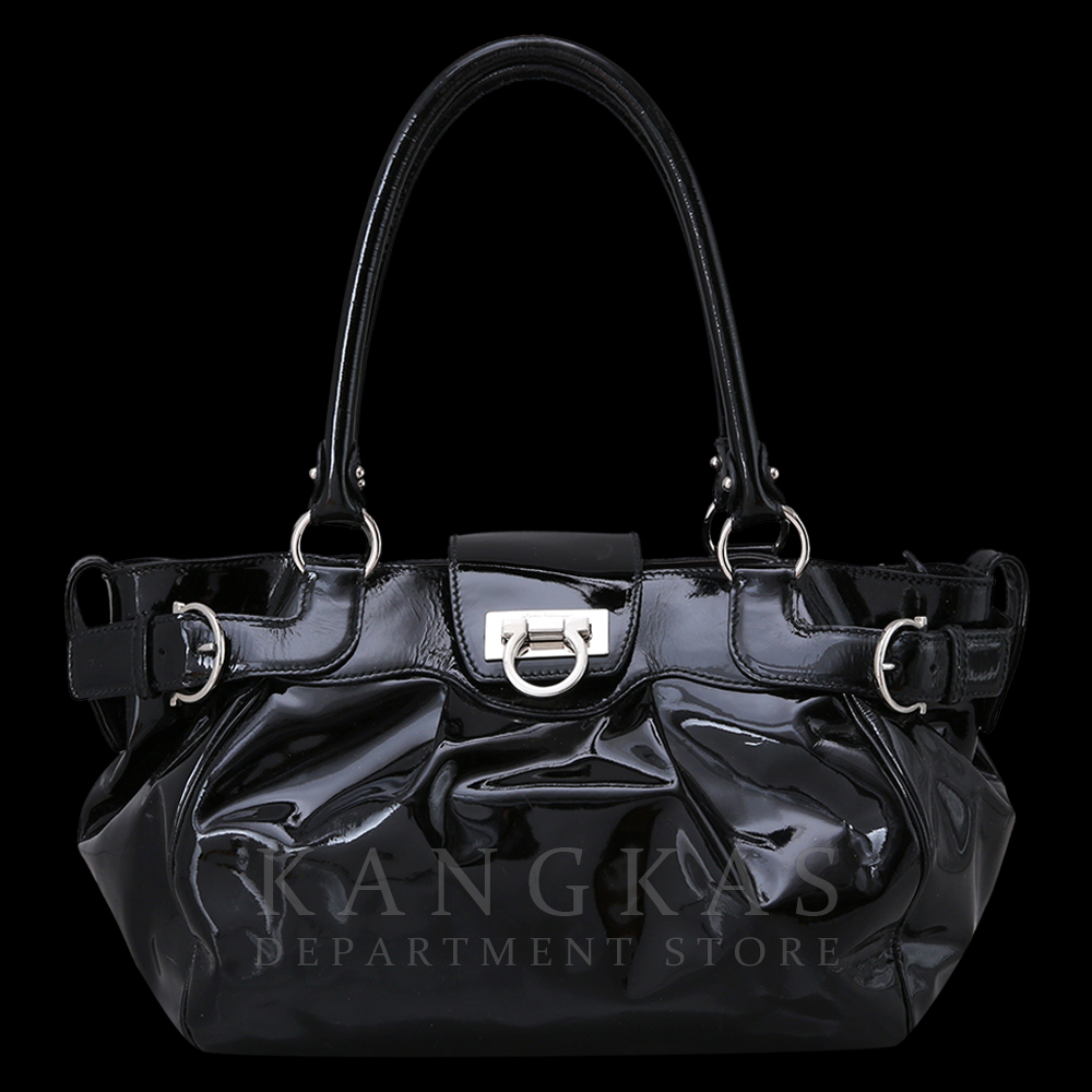 FERRAGAMO(USED)페레가모 간치니 페이던트 토트