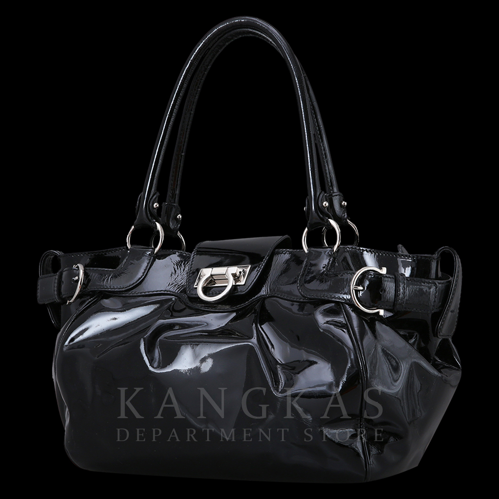 FERRAGAMO(USED)페레가모 간치니 페이던트 토트
