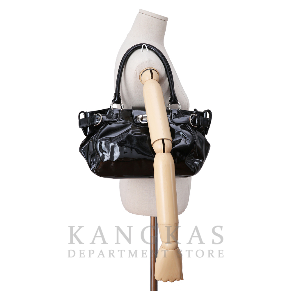 FERRAGAMO(USED)페레가모 간치니 페이던트 토트